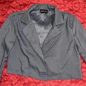 Cropped Blazer